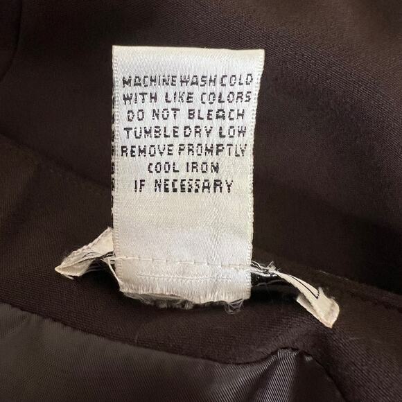 Bob Mackie Studio Womens Skirt Plus Size 18W Brown Midi Career Work Lined Modest - Picture 6 of 6